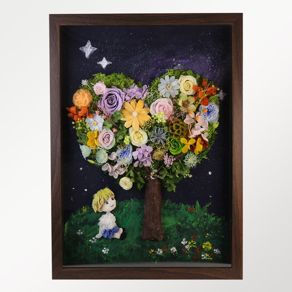 Little Girl Under The Tree